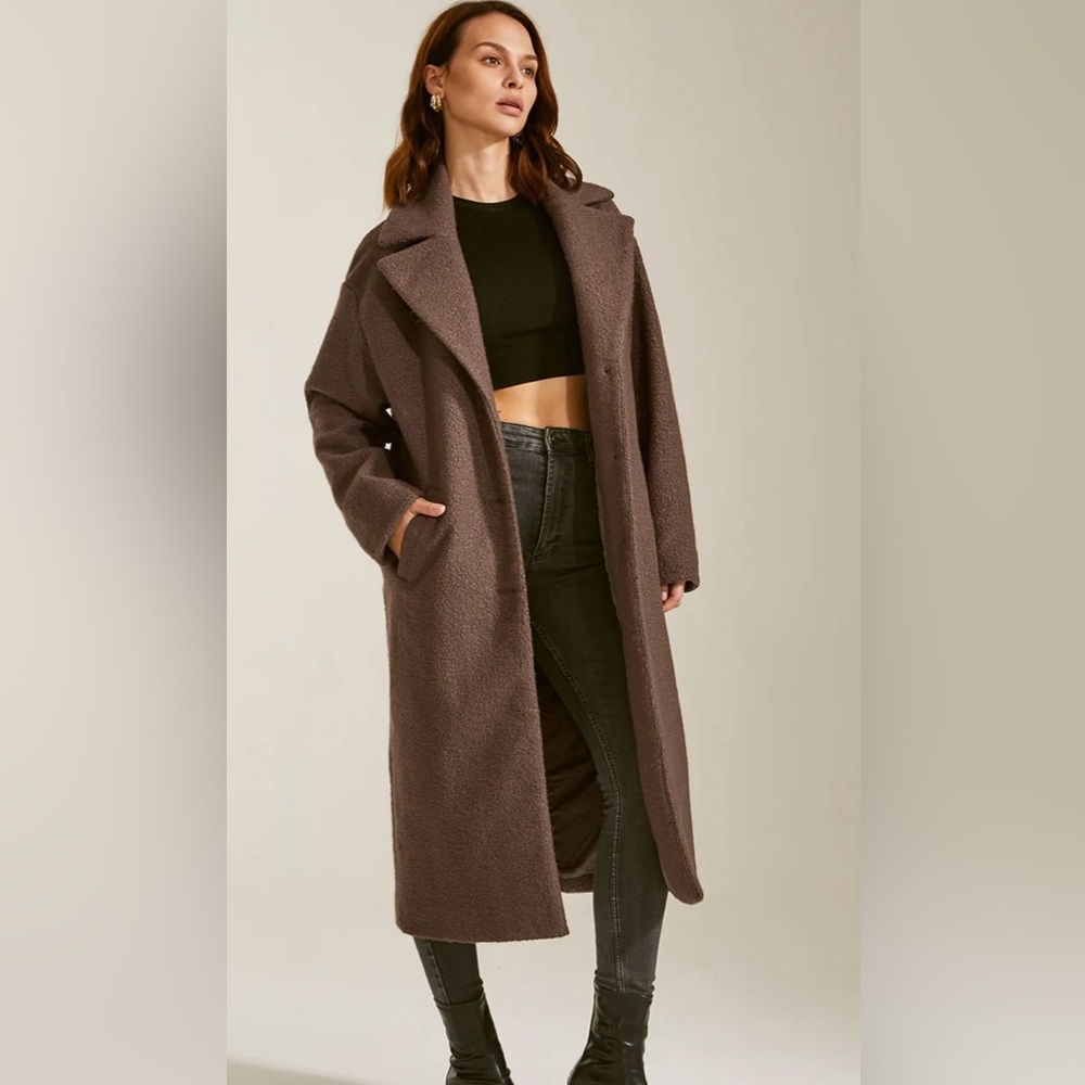 Commense Oversized Long Coat NWT